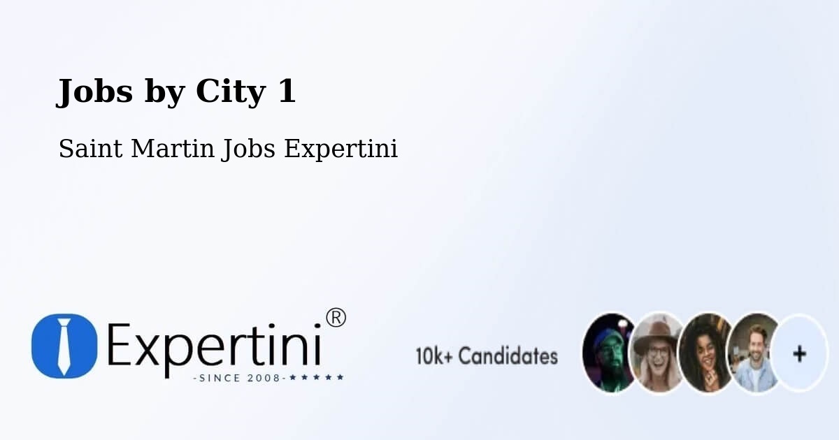 City Jobs in Saint Martin - Expertini
