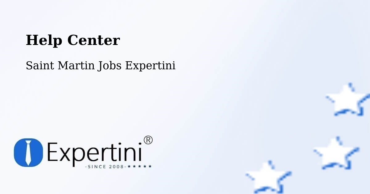 Help Center – Saint Martin - Saint Martin Jobs Expertini