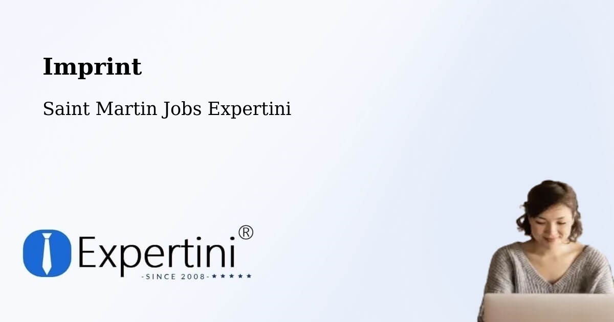 Imprint – Saint Martin - Saint Martin Jobs Expertini