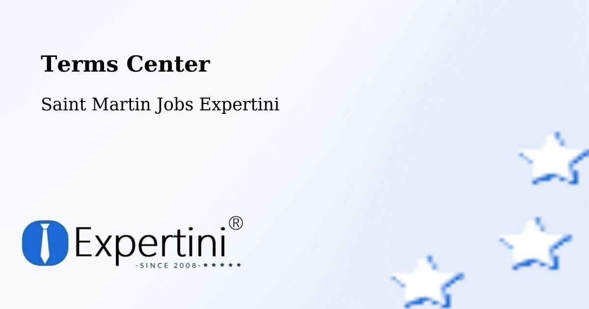 Terms of Service – Saint Martin - Saint Martin Jobs Expertini